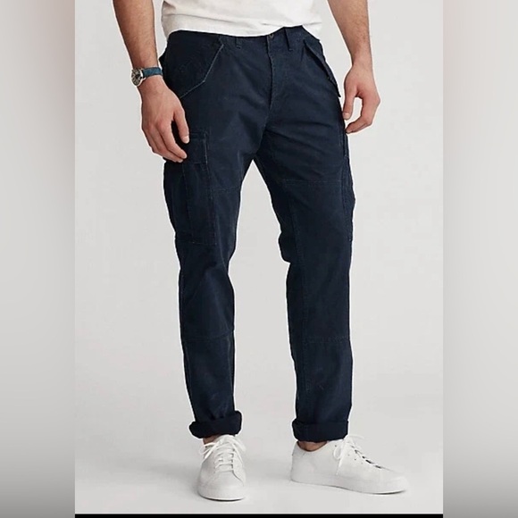 Polo Ralph Lauren Other - Polo Ralph Lauren Blue Cargo Pants 40x32